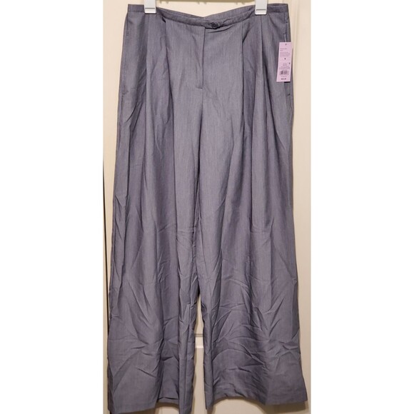 Wild Fable Women's Low Rise Wide Leg Trousers Gray Grey Size MEDIUM - NEW W/TAGS - Picture 1 of 8